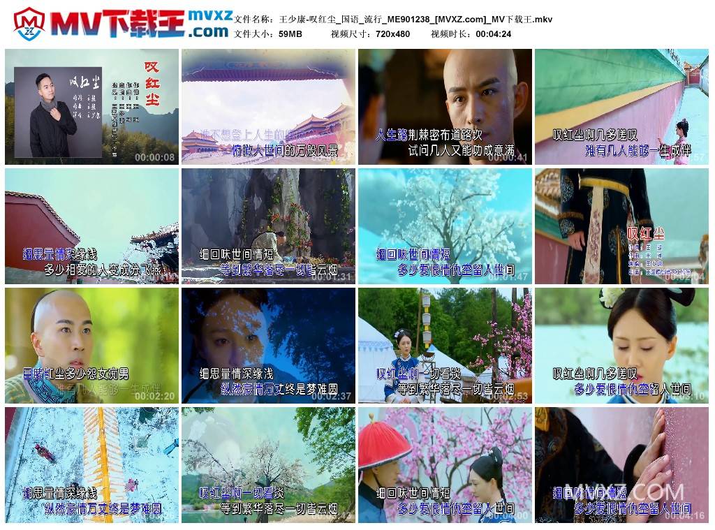 王少康-叹红尘_国语_流行_ME901238